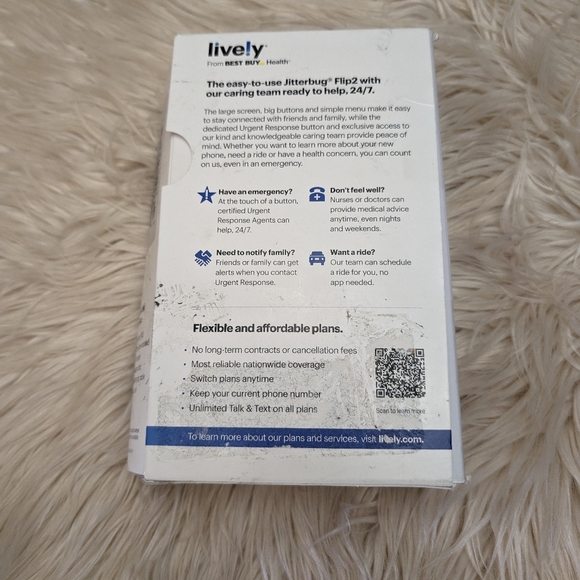 LIVELY Jitterbug Flip2 - Flip Cell Phone for Seniors - Picture 5 of 6